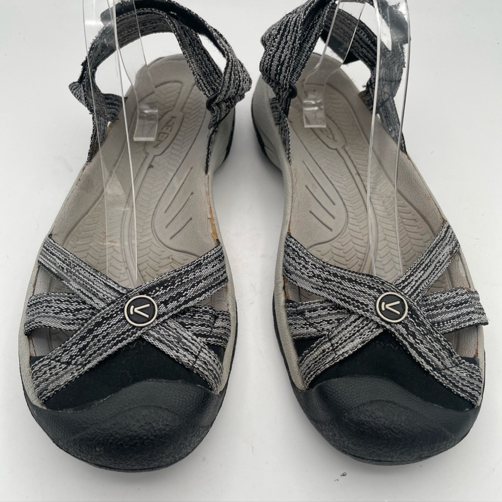 Keen Women's Strappy Sandals in‎ Black and Gray